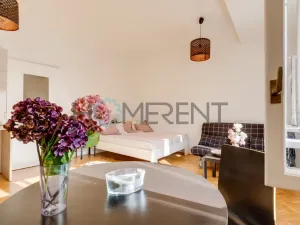 Pronájem bytu 1+kk, Praha - Nusle, Svatoslavova, 27 m2