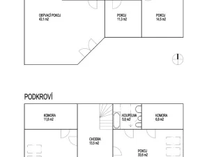Prodej rodinného domu, Kunice, Járy Cimrmana, 252 m2