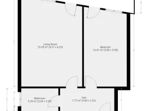 Pronájem bytu 2+kk, Praha - Pitkovice, Pýchavková, 61 m2