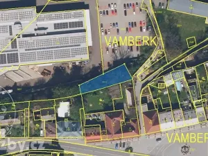 Dražba pozemku, Vamberk, 516 m2