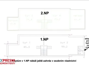 Prodej bytu 4+kk, Praha - Lochkov, K Lahovské, 99 m2