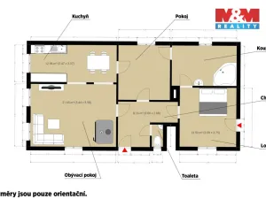 Pronájem rodinného domu, Měcholupy, 85 m2