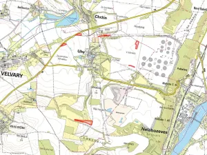 Prodej pole, Uhy, 39584 m2