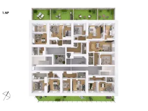 Prodej bytu 2+kk, Postupice, Blanická, 45 m2