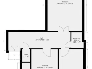 Pronájem bytu 3+kk, Praha - Vinohrady, Korunní, 68 m2