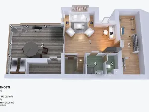 Prodej bytu 5+kk, Brno, Bezručova, 158 m2