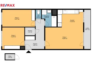 Prodej bytu 3+kk, Praha - Prosek, Jablonecká, 75 m2