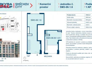 Pronájem obchodního prostoru, Praha - Smíchov, Šiklové, 110 m2