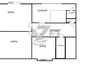 Prodej bytu 3+1, Jeseník, 77 m2