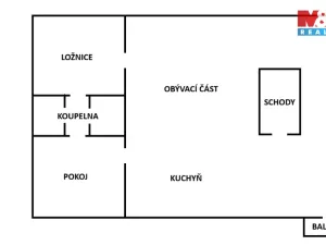 Prodej rodinného domu, Dubá, Vodní, 100 m2