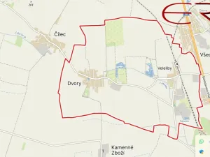 Prodej pole, Dvory, 14829 m2