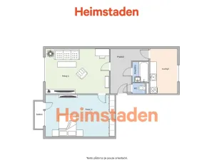 Pronájem bytu 2+1, Havířov - Město, Edisonova, 55 m2