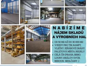 Pronájem skladu, Hostomice - Bezdědice, Horní, 2250 m2