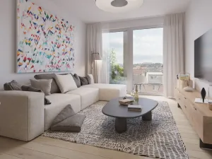 Prodej bytu 2+kk, Brno, Stará, 48 m2