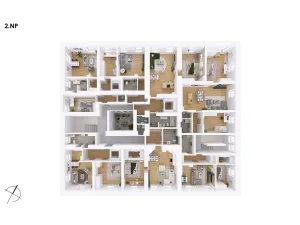 Prodej bytu 2+kk, Postupice, Blanická, 78 m2