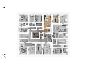 Prodej bytu 2+kk, Postupice, Blanická, 78 m2