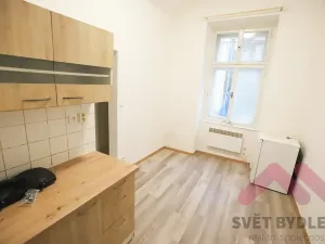 Pronájem bytu 1+kk, Praha - Žižkov, Krásova, 14 m2
