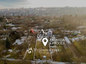 Prodej zahrady, Znojmo, 426 m2
