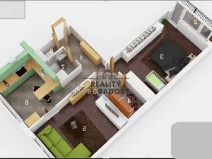 Pronájem bytu 2+1, Ostrava - Poruba, Otakara Jeremiáše, 60 m2