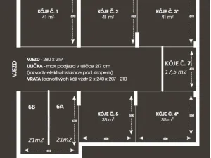 Pronájem skladu, Praha - Jinonice, Peroutkova, 20 m2
