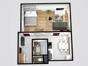 Pronájem bytu 1+1, Mladá Boleslav - Mladá Boleslav II, Jana Palacha, 41 m2