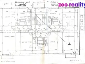 Prodej bytu 2+1, Praha, Boleslavova, 53 m2