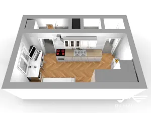 Pronájem bytu 1+kk, Praha - Strašnice, V předpolí, 20 m2