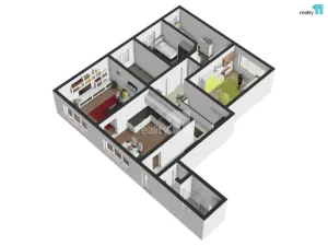 Prodej bytu 5+1, Chlumec nad Cidlinou - Kladruby, 223 m2