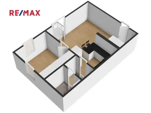 Pronájem bytu 2+kk, Zbůch, Brigádnická, 40 m2