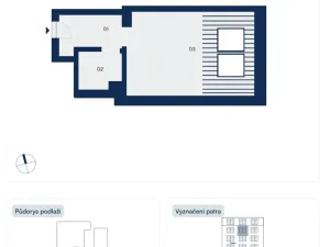 Prodej bytu 1+kk, Brno, Bratislavská, 27 m2