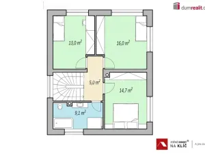 Prodej rodinného domu, Luhačovice, Mlýnská, 121 m2