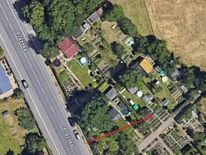 Pronájem zahrady, Chomutov, Pražská, 283 m2