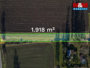 Prodej pozemku pro bydlení, Dub nad Moravou, 1918 m2