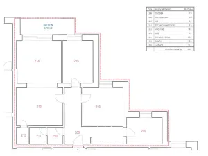 Pronájem bytu 3+kk, Praha - Kamýk, Ke Kamýku, 107 m2