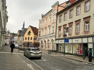 Pronájem obchodního prostoru, Tábor, Palackého, 50 m2