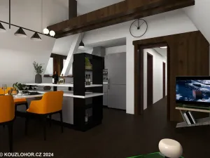 Prodej bytu 3+kk, Janov nad Nisou - Hrabětice, 63 m2