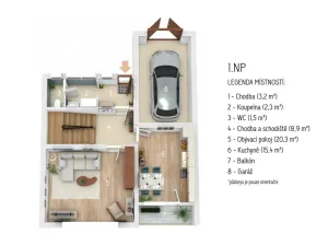 Prodej rodinného domu, Vysoký Chlumec, 212 m2