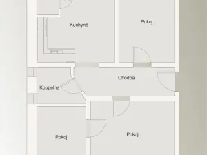 Prodej bytu 3+1, Polom, 63 m2