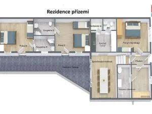 Prodej ubytování, Kobylí, 350 m2