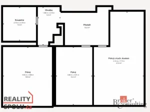Prodej bytu 3+kk, Liberec - Liberec II-Nové Město, Na Ladech, 93 m2