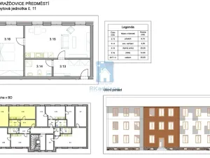 Prodej bytu 2+kk, Horažďovice, Předměstí, 50 m2