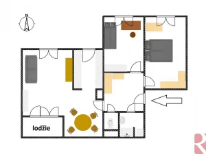 Prodej bytu 3+1, Praha - Bohnice, Feřtekova, 75 m2