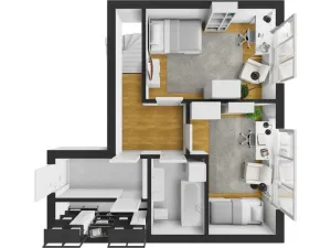 Prodej bytu 4+kk, Praha - Libeň, Nad Okrouhlíkem, 94 m2