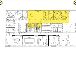 Pronájem kanceláře, Praha - Libeň, Voctářova, 165 m2