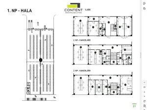 Pronájem skladu, Zlín, Rybníky VII, 1000 m2