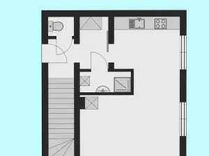 Pronájem rodinného domu, Dobříš, Jiráskova, 65 m2