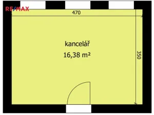 Pronájem kanceláře, Chlumec nad Cidlinou, Rooseveltova, 17 m2