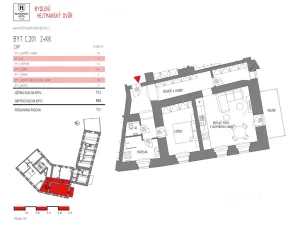 Prodej bytu 2+kk, Písek, Kocínova, 70 m2