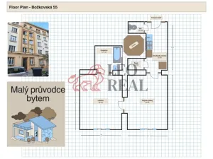 Prodej bytu 2+kk, Plzeň - Východní Předměstí, Božkovská, 60 m2