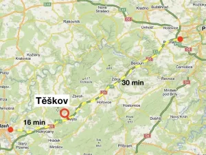 Prodej komerčního pozemku, Těškov, 32456 m2